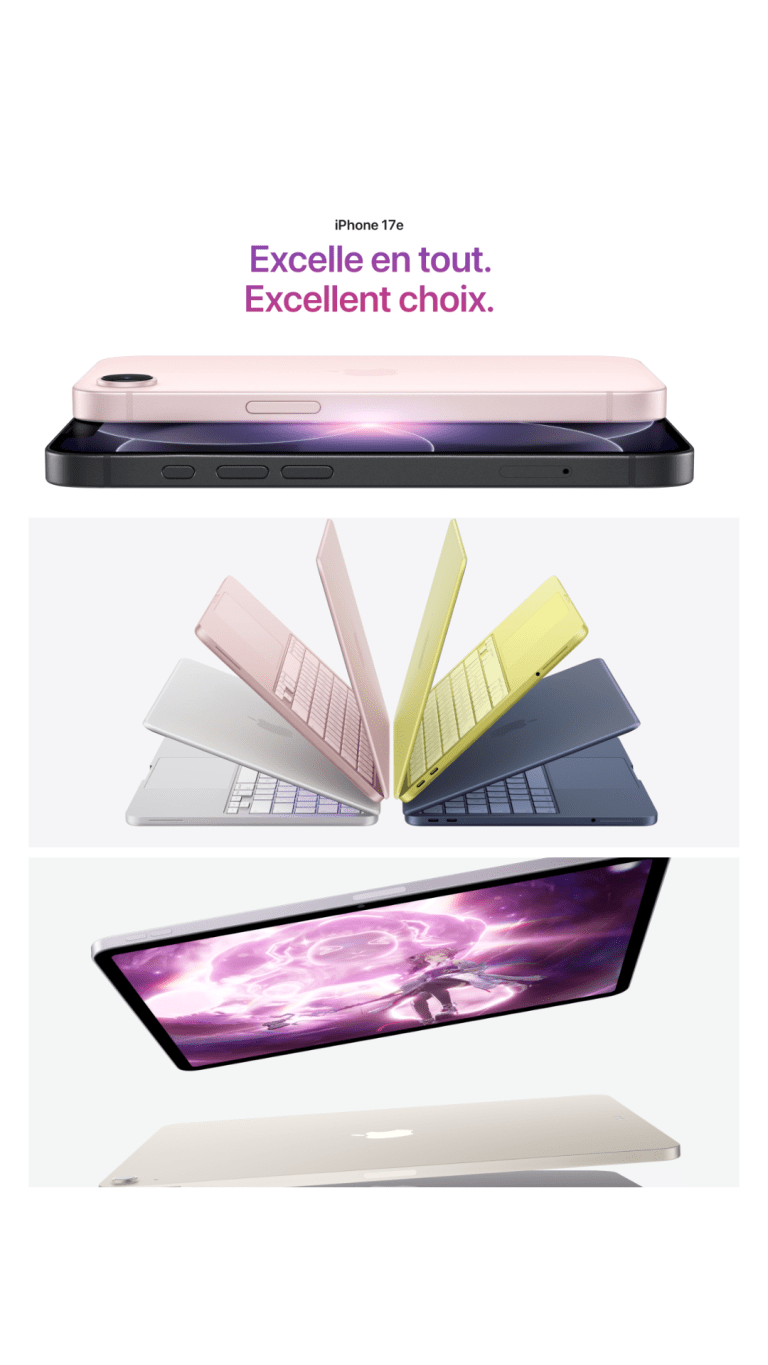 Apple soigne son entrée de gamme — et ça fait sens